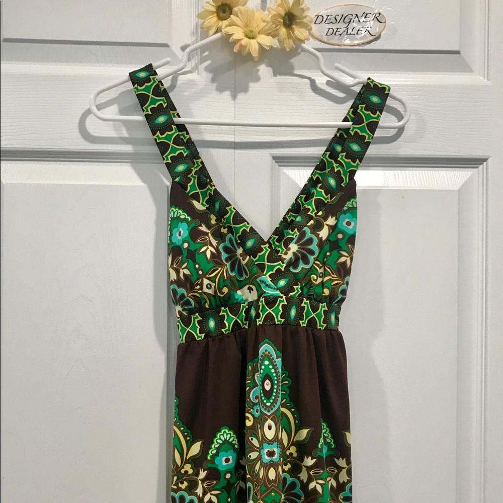 ~ INC InternL Concepts Floral Halter Top Small EUC